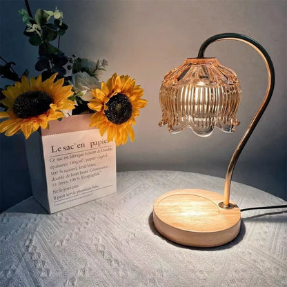 Lampe chauffe-bougie PetalGlow