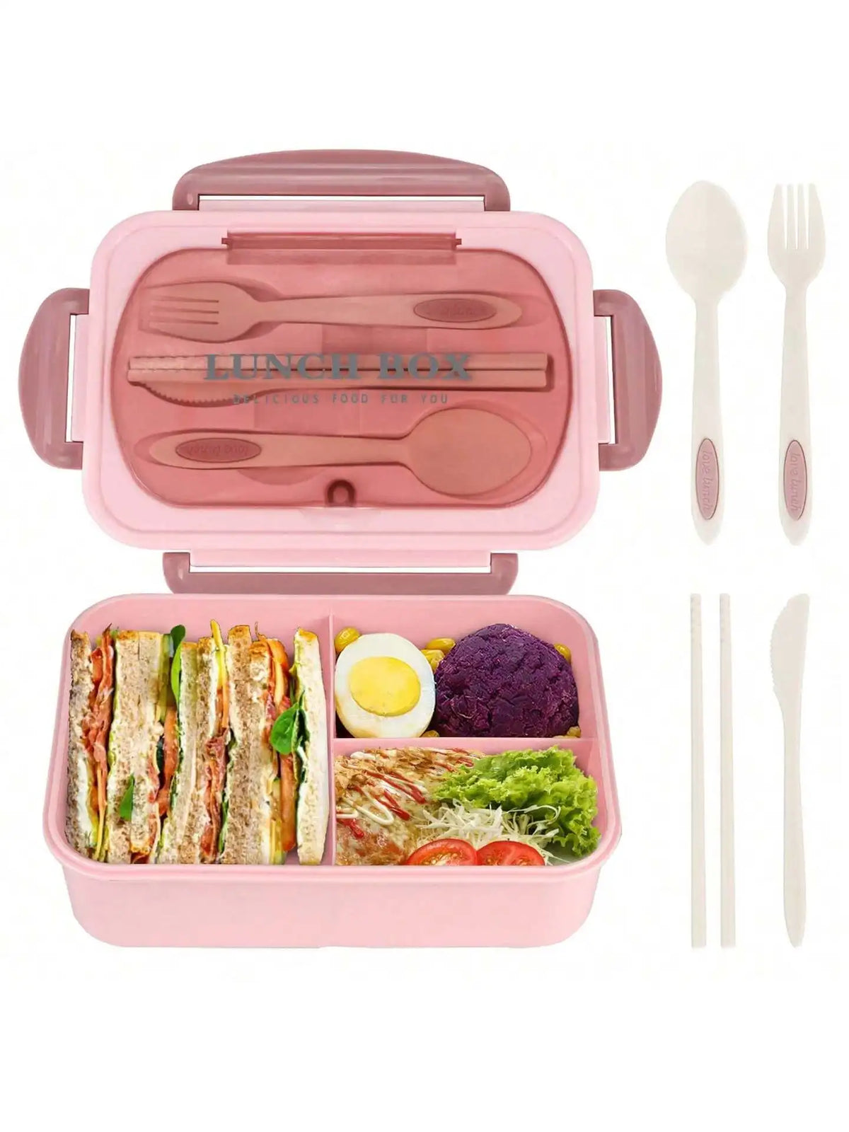 Boîte à lunch MealMate 4 compartiments