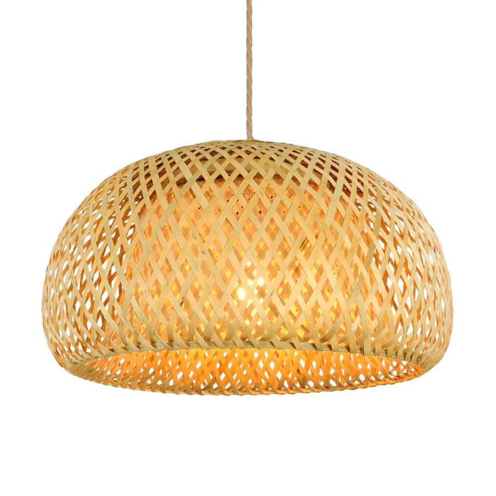Suspension en bambou