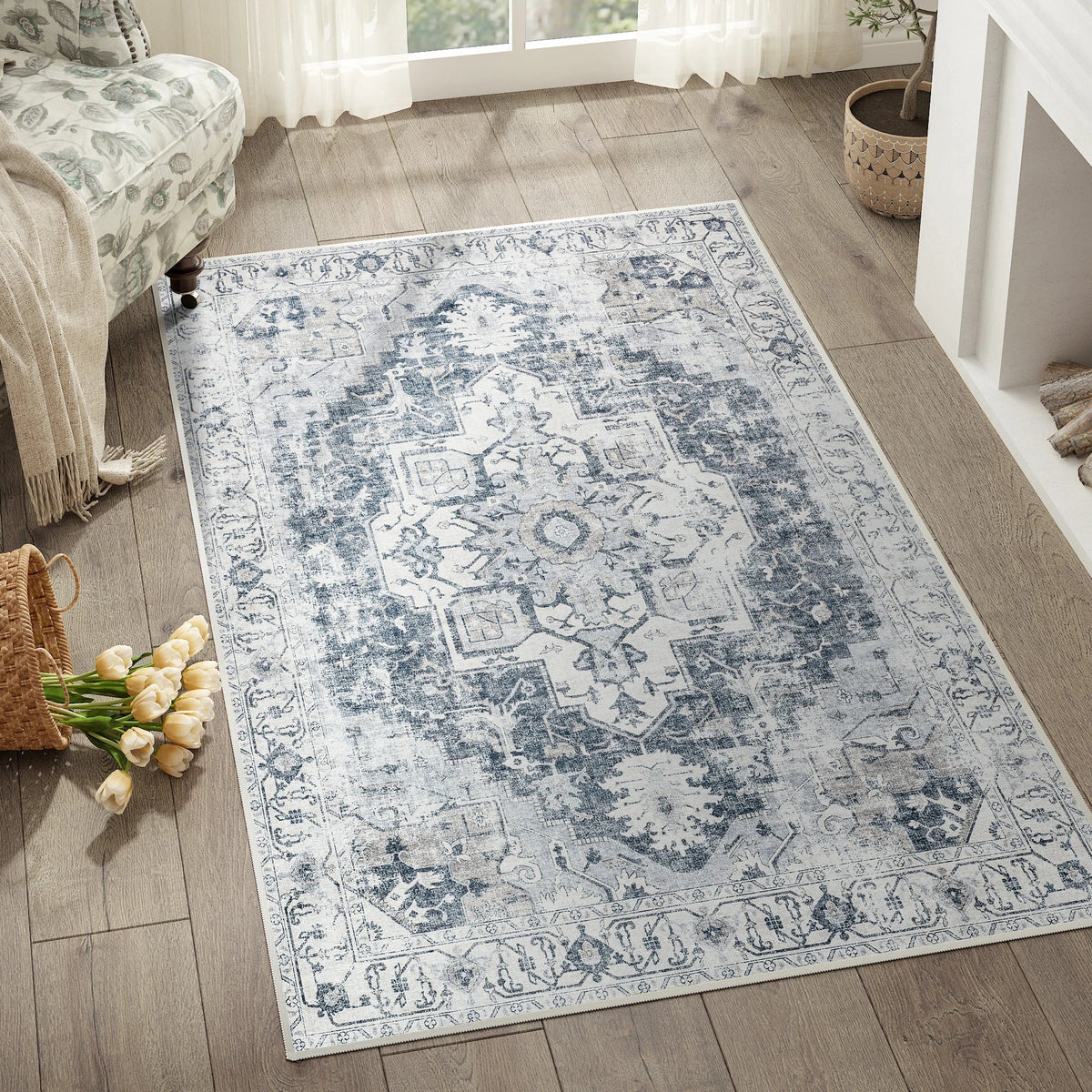 Tapis Heritage à médaillon