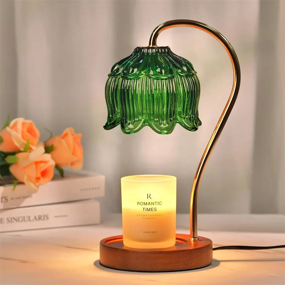 Lampe chauffe-bougie PetalGlow