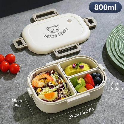 Boîte à lunch FreshMate 3 compartiments