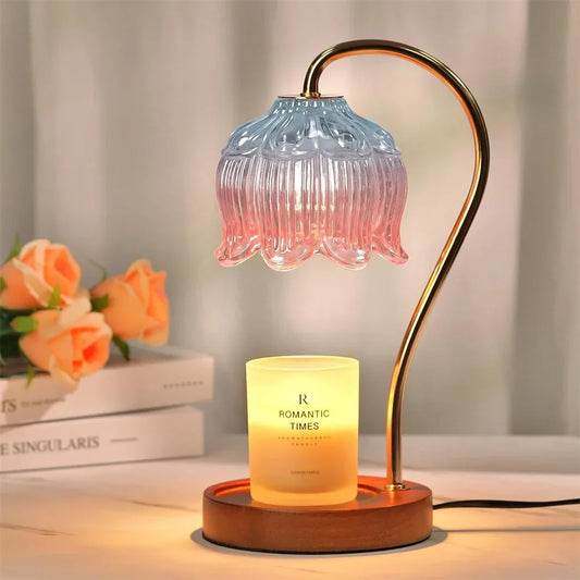 Lampe chauffe-bougie PetalGlow