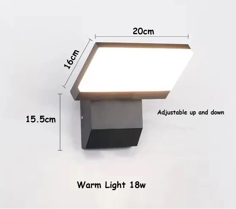 Applique extérieure LumiFold
