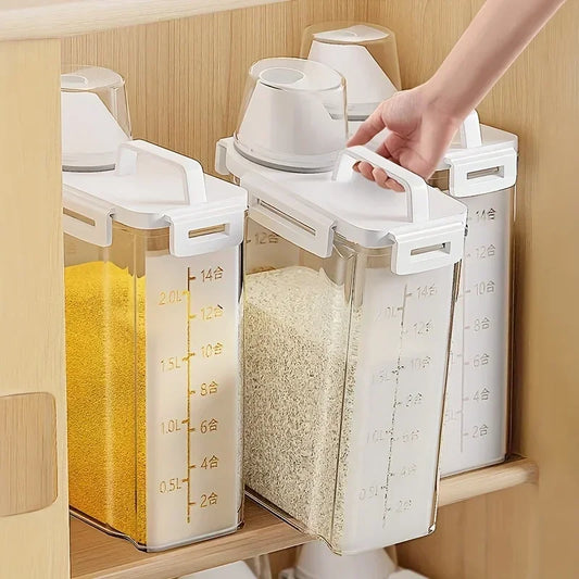 Contenant hermétique 2,5 L avec tasse à mesurer