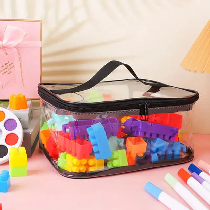 Sacs à jouets en filet transparent