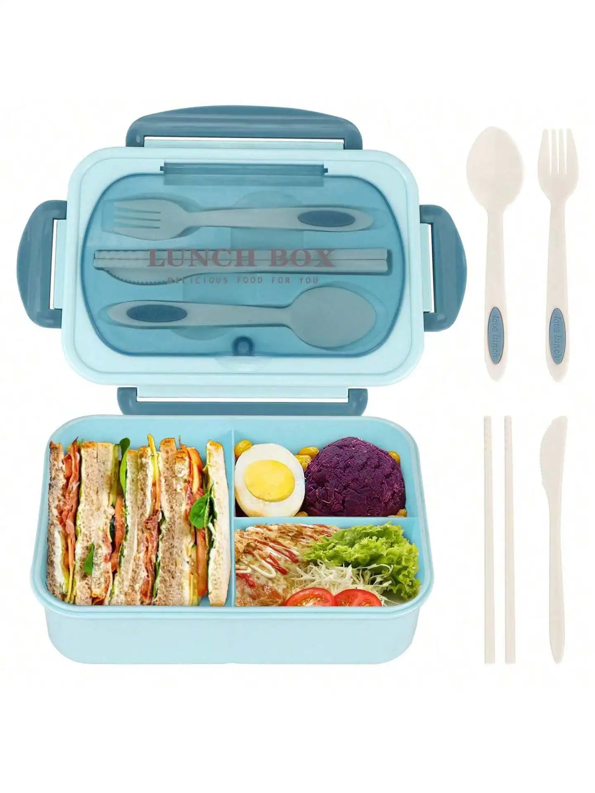 Boîte à lunch MealMate 4 compartiments
