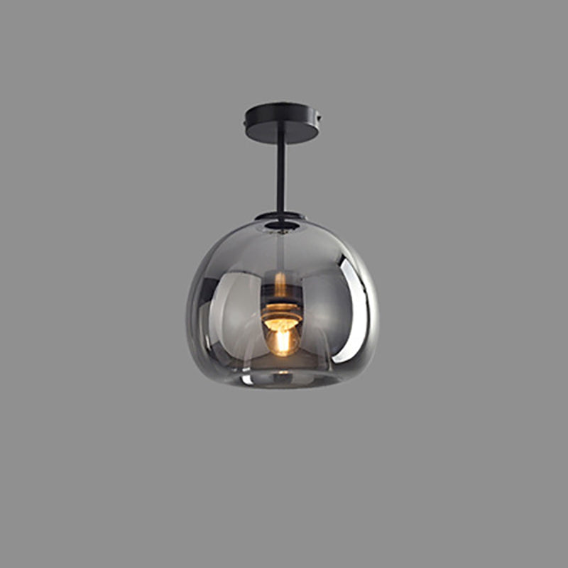 Plafonnier boule de verre Nordic