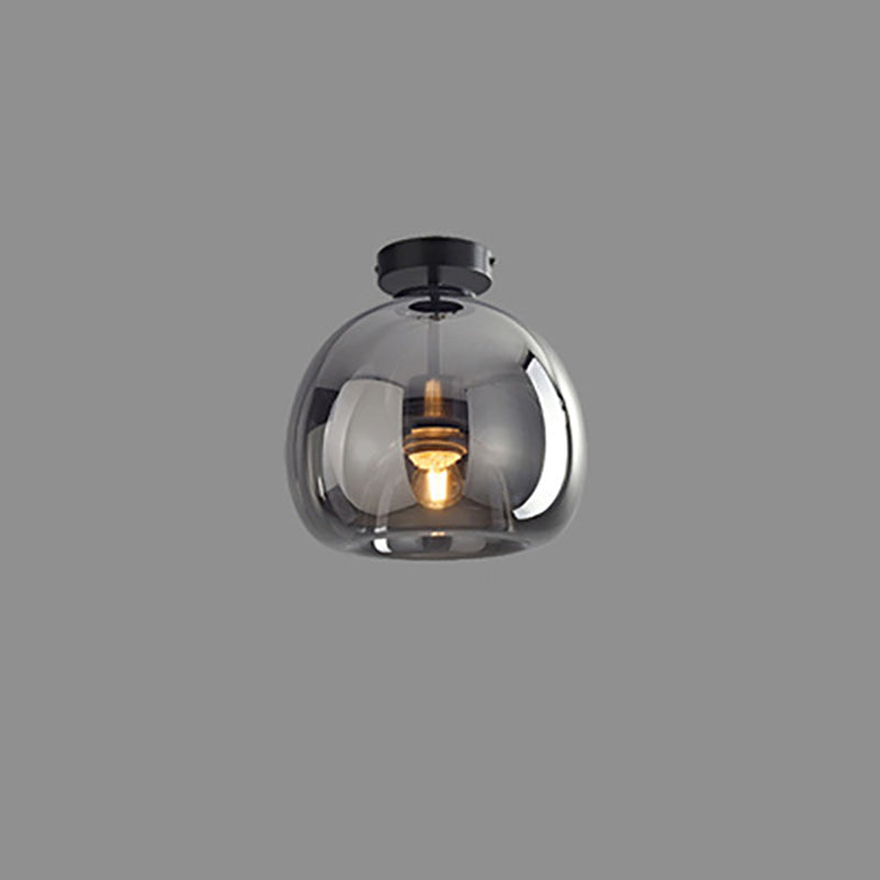 Plafonnier boule de verre Nordic