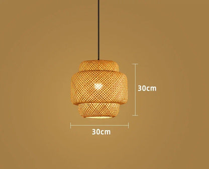 Suspension en bambou