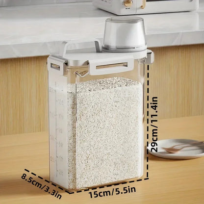 Contenant hermétique 2,5 L avec tasse à mesurer