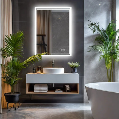 Miroir LuvoGlow à DEL antibuée