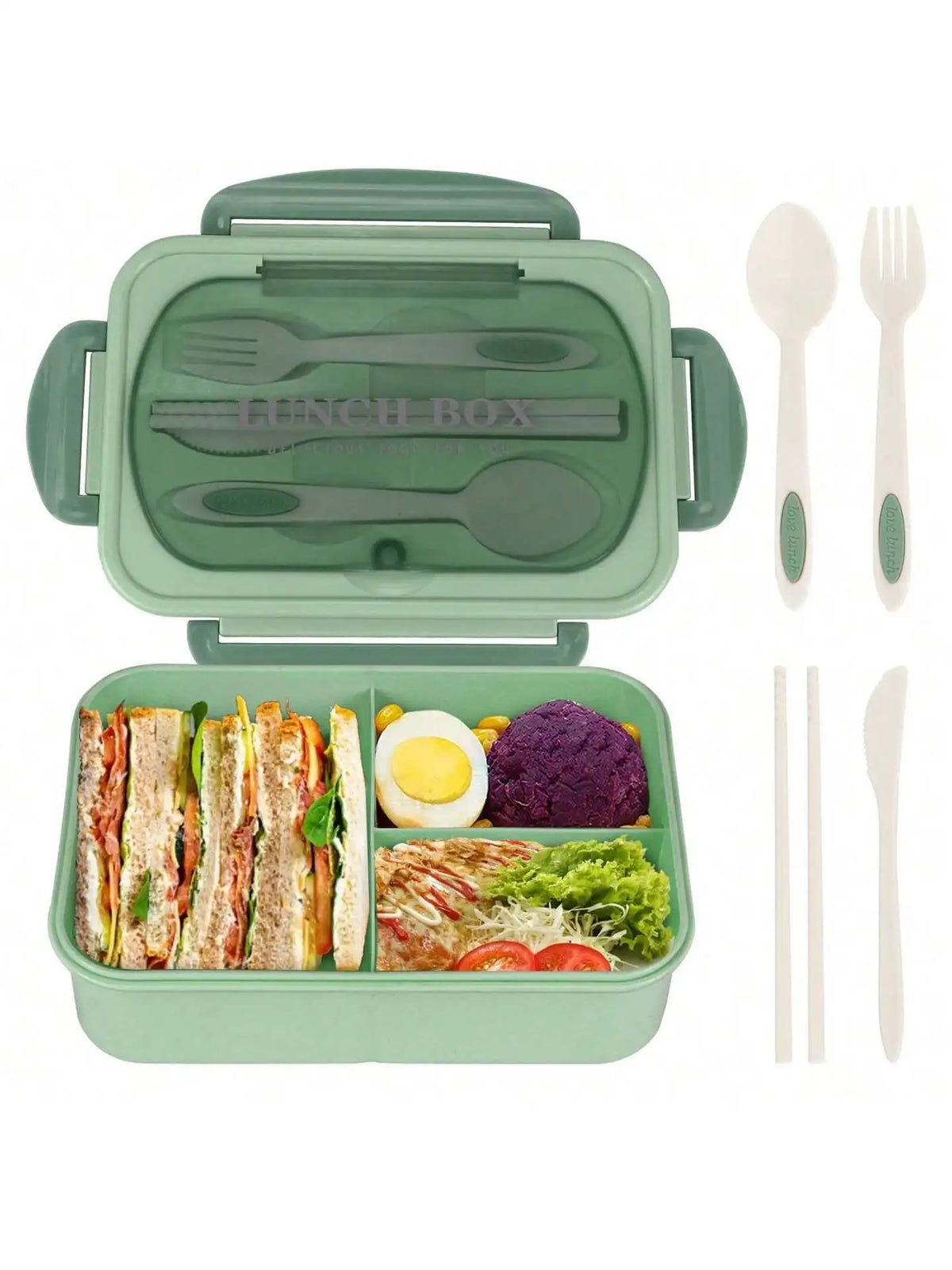 Boîte à lunch MealMate 4 compartiments