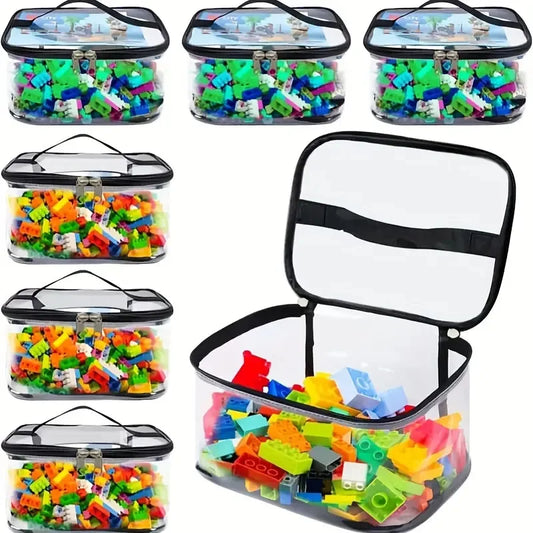 Sacs à jouets en filet transparent