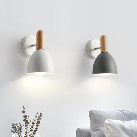 Applique nordique en bois orientable