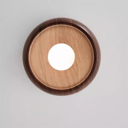 Plafonnier Albanora en bois