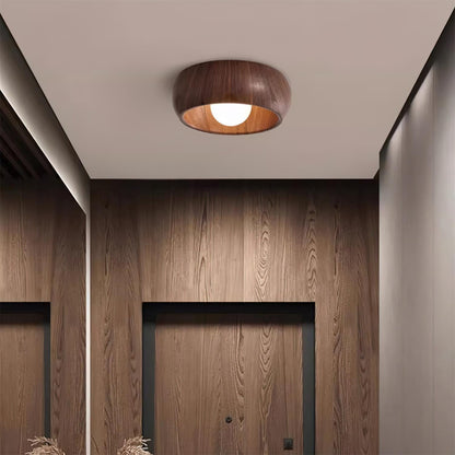 Plafonnier Albanora en bois