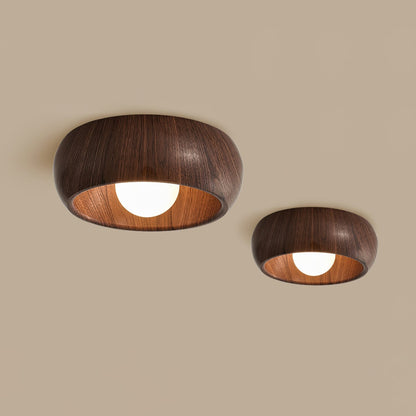 Plafonnier Albanora en bois
