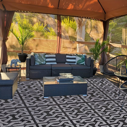 Tapis d'extérieur réversible