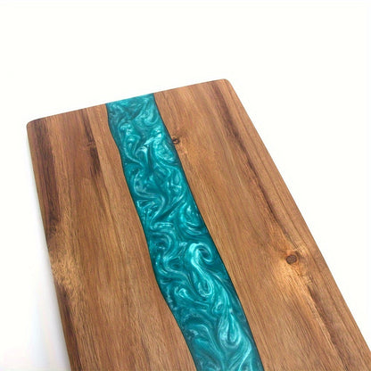 Planche rivière en résine et acacia