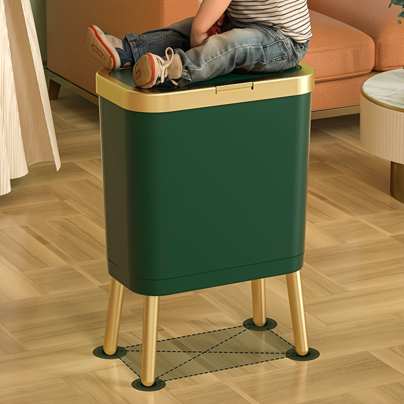 Poubelle 15 L sur pieds anti-odeurs