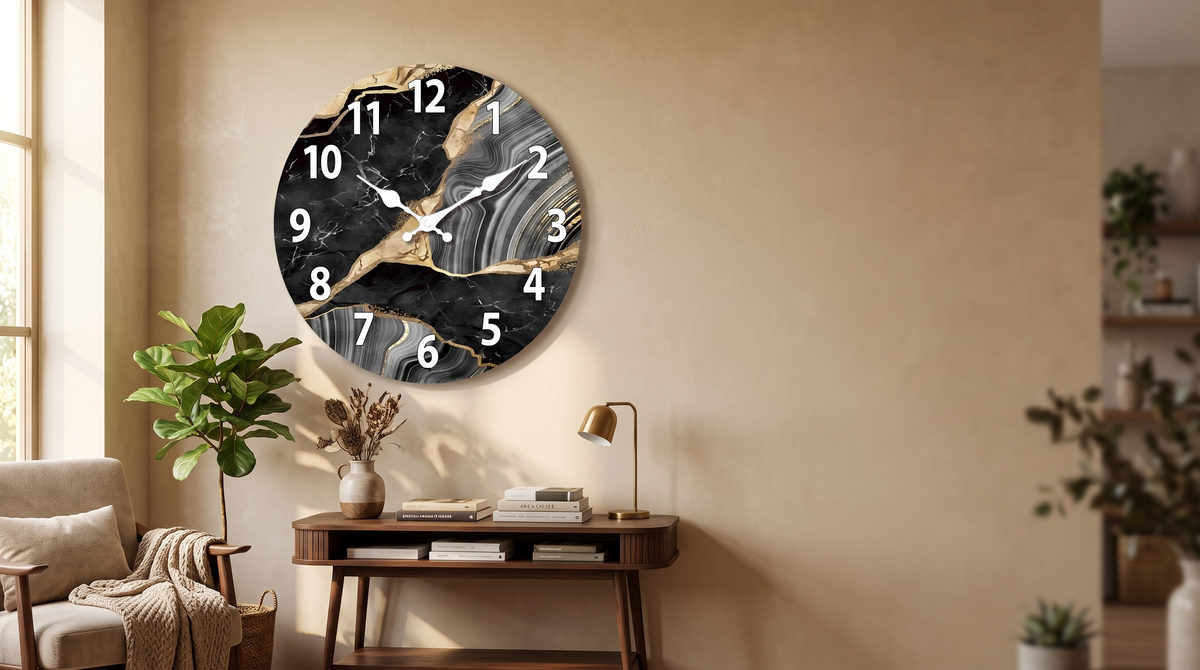 Horloge murale ronde MarbellaTime