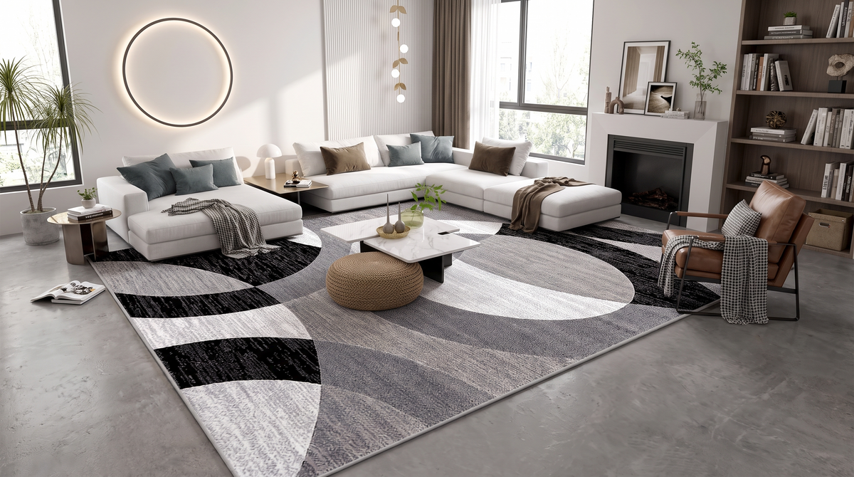 Tapis géométrique Orbit Weave