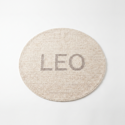 Tapis de jeu rond pour chambre d'enfant