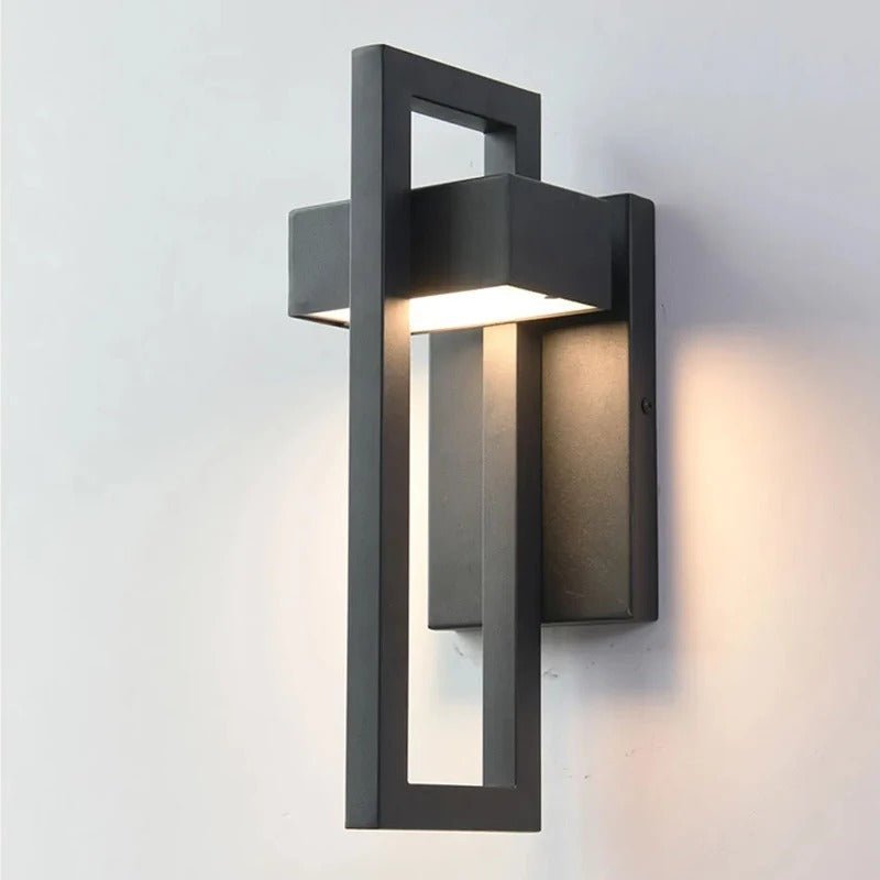 Applique extérieure scandinave en aluminium