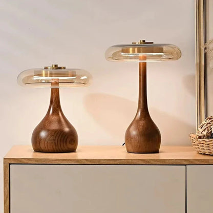 Lampe de table Andi en verre