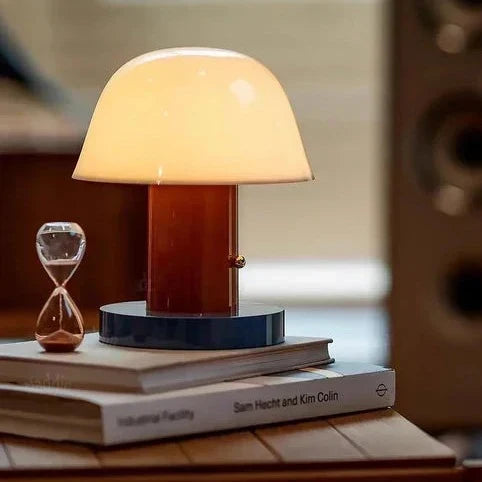 Lampe de table champignon