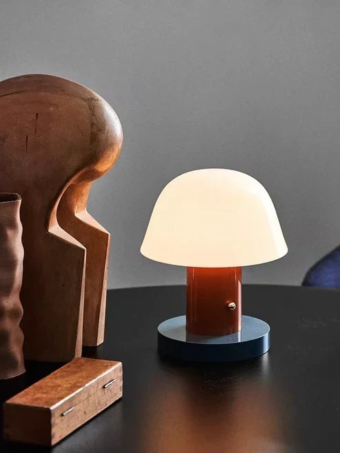 Lampe de table champignon