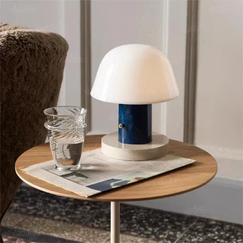 Lampe de table champignon