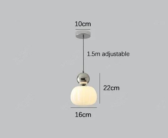 Suspension citrouille nordique
