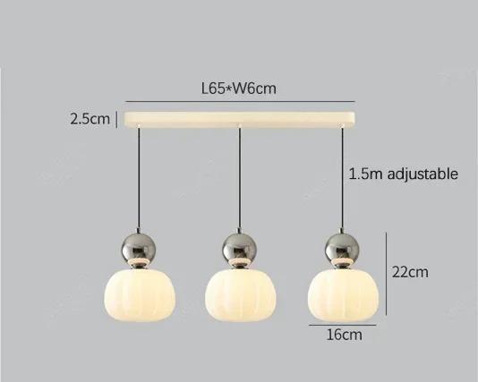Suspension citrouille nordique