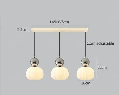 Suspension citrouille nordique